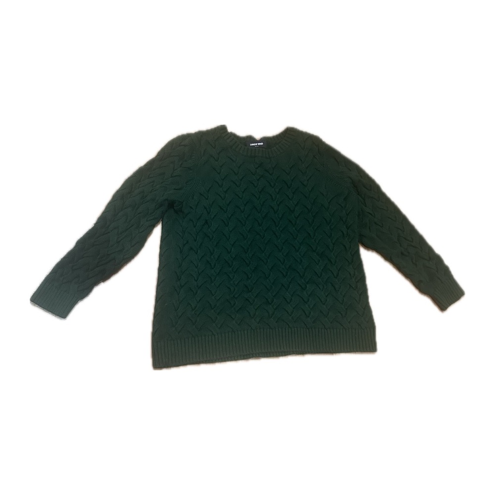 Chunky Green Sweater